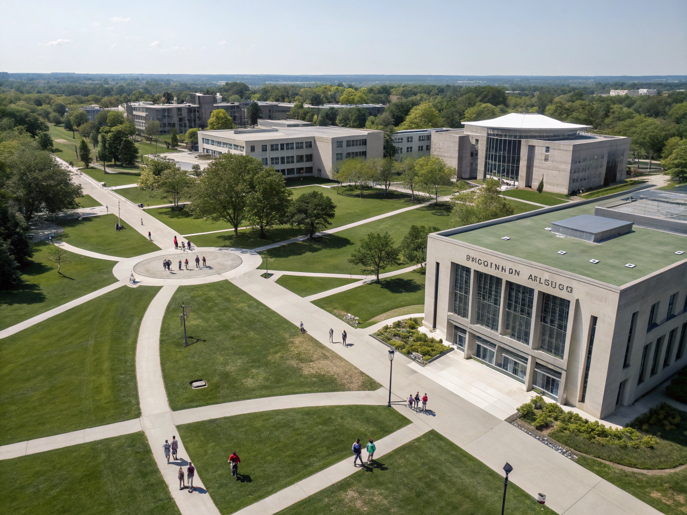 Academic Campus Background